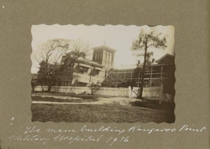 Main building of Kangaroo Point Military Hospital, Brisbane 1916